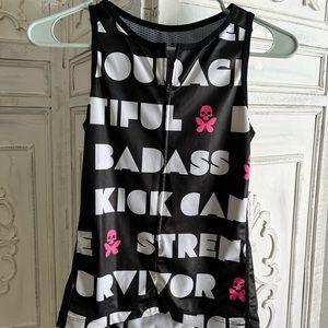 Betty Designs F Cancer tri top